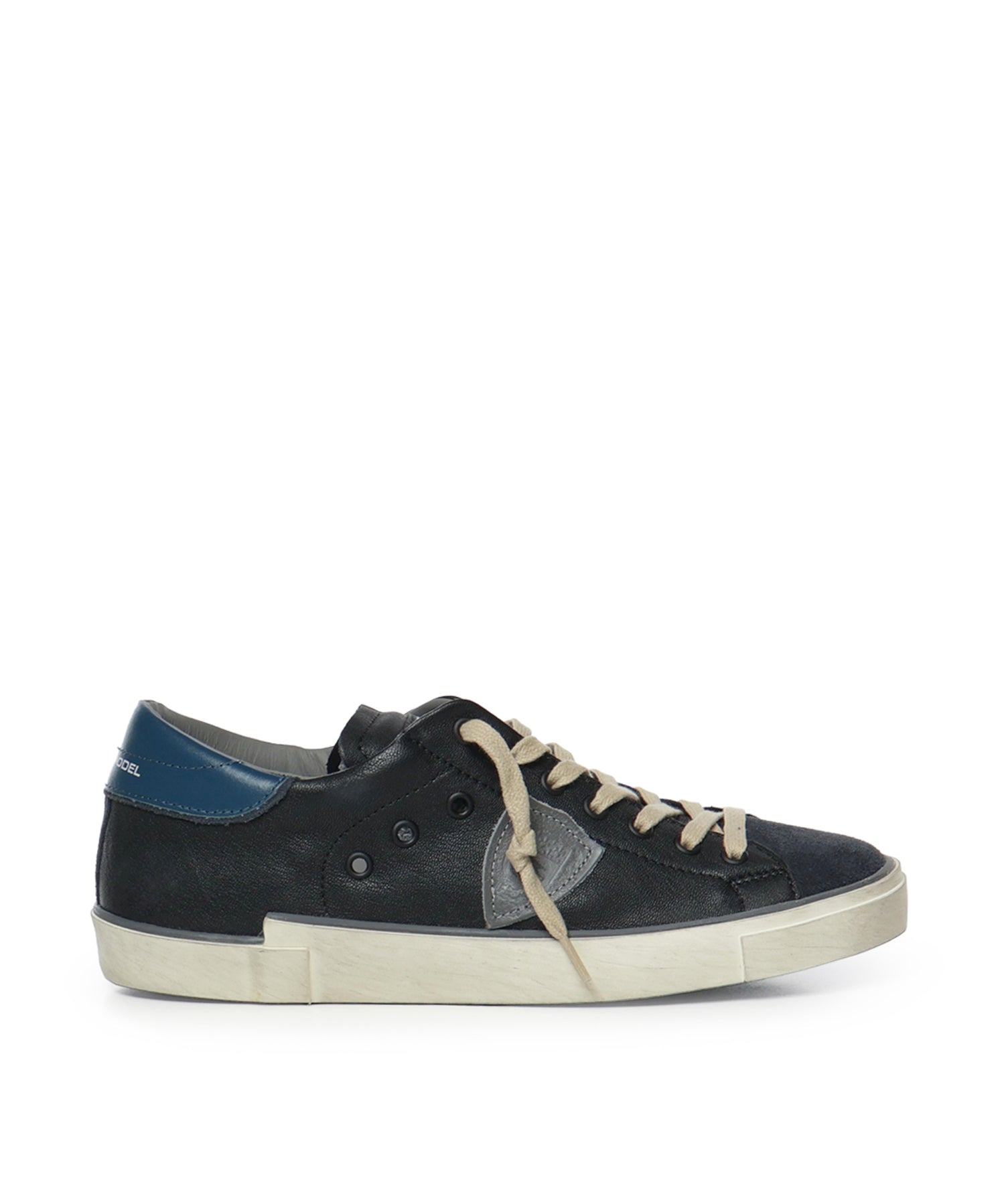 Sneakers Prsx in pelle con effetto vintage PRLU WB07 PHILIPPE MODEL 