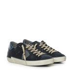 Sneakers Prsx in pelle con effetto vintage PRLU WB07 PHILIPPE MODEL 