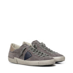 Sneaker Bassa PRSX in camoscio e pelle PRLU XS24 PHILIPPE MODEL 