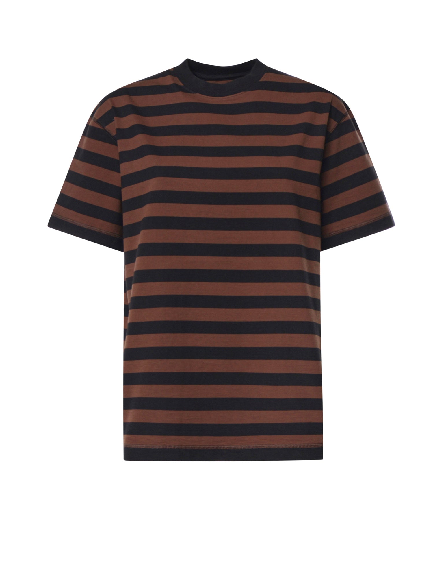 T-shirt a righe in cotone AT55 CO3813040BB PHOEBE PHILO 