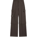 Pantaloni cargo in gabardine di lana e mohair EP167 WO3764874BK PHOEBE PHILO 