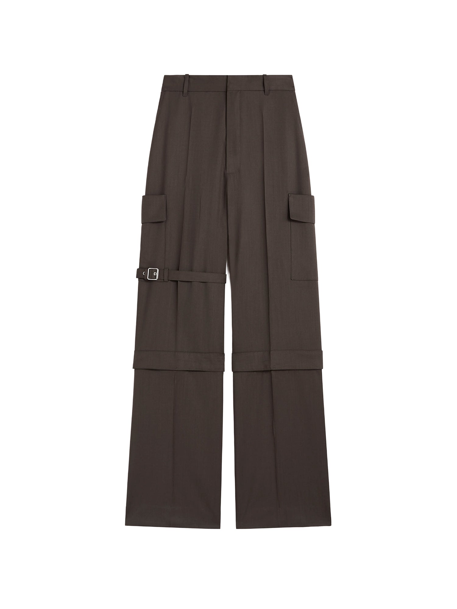 Pantaloni cargo in gabardine di lana e mohair EP167 WO3764874BK PHOEBE PHILO 