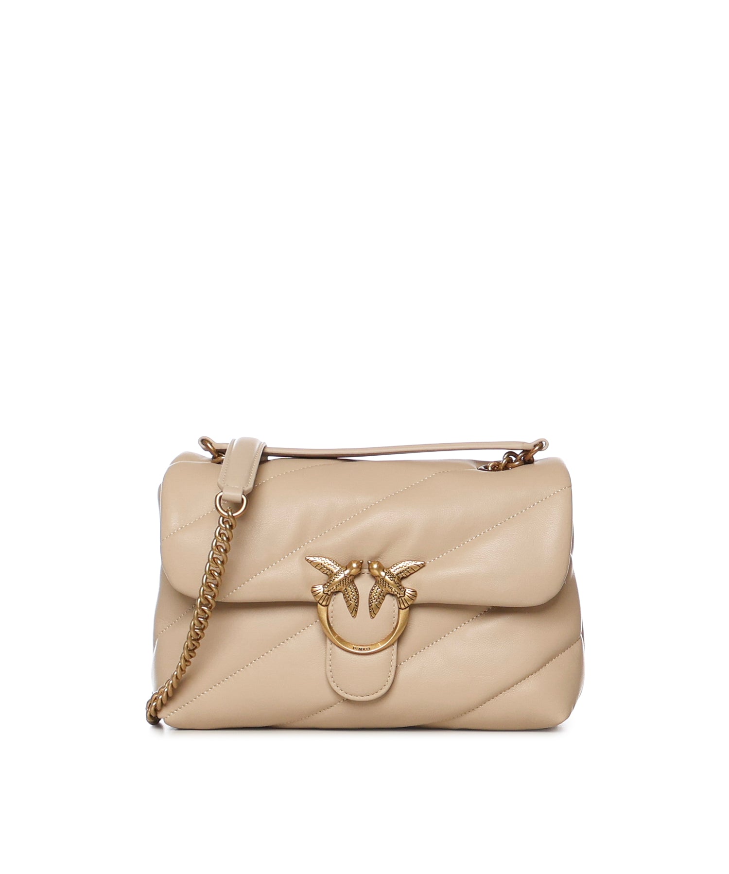 Borsa a tracolla media Love Bag Puff Maxi Quilt 100038 A0F2C50Q PINKO 