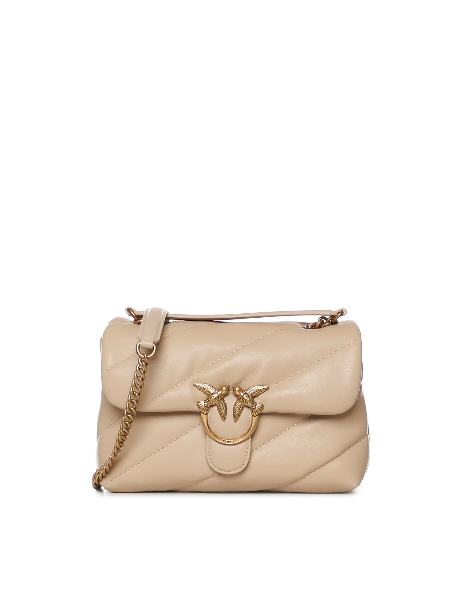 Borsa a tracolla media Love Bag Puff Maxi Quilt 100038 A0F2C50Q PINKO 