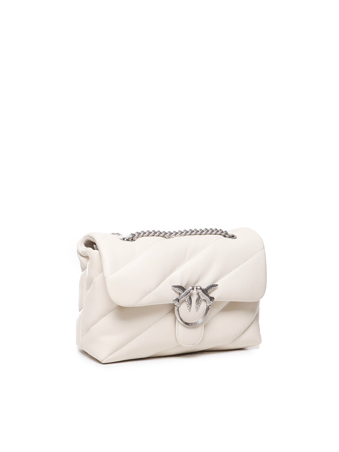 Borsa media a tracolla Love Bag Puff Maxi Quilt 100038 A0F2Z14O PINKO 