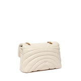Borsa a tracolla grande Love Bag Puff trapunta farfalla 100038 A1EXZ14Q PINKO 