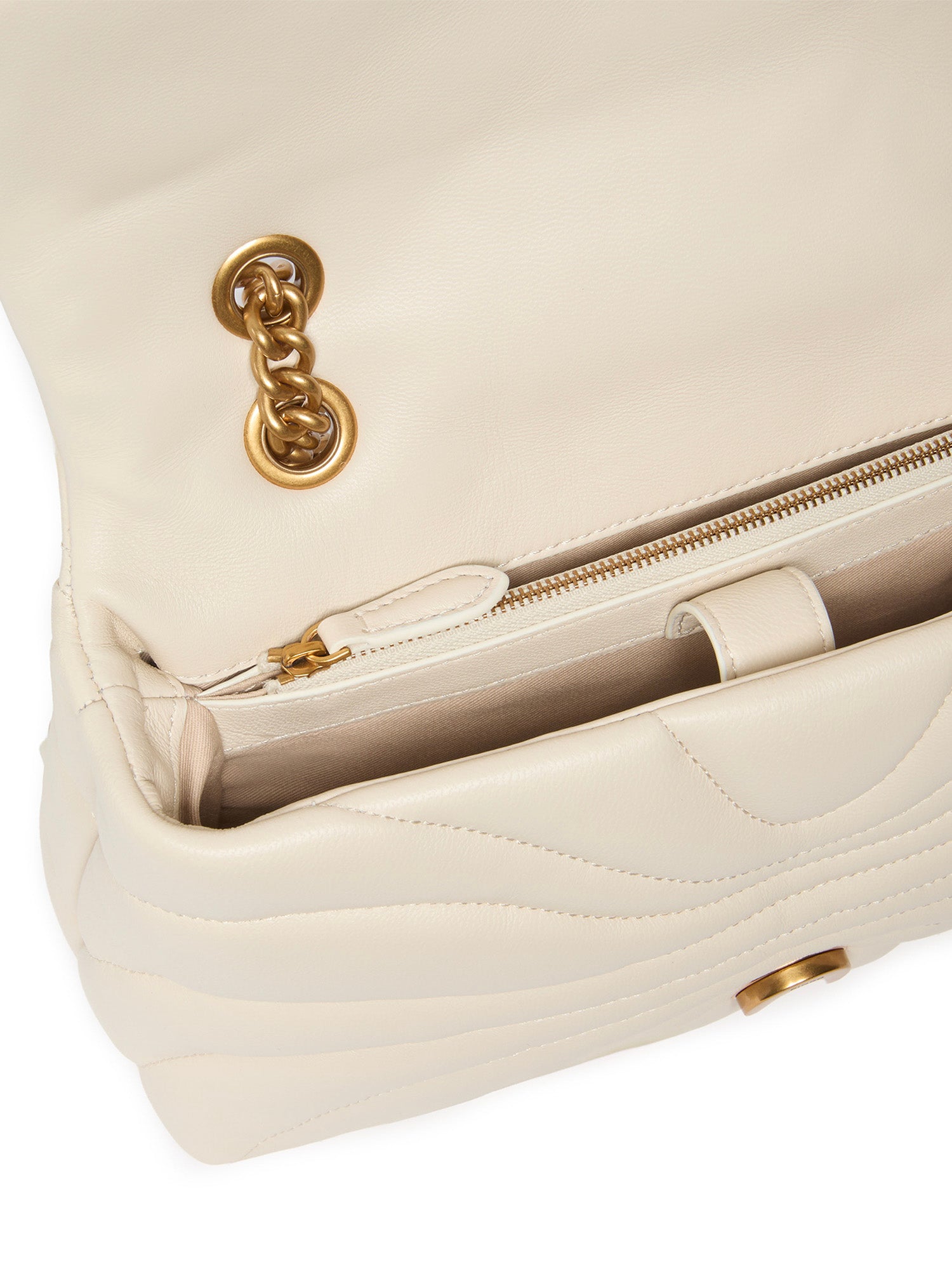 Borsa a tracolla grande Love Bag Puff trapunta farfalla 100038 A1EXZ14Q PINKO 