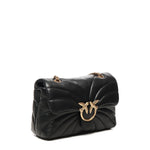 Borsa a tracolla grande Love Bag Puff trapunta farfalla 100038 A1EXZ99Q PINKO 