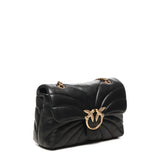 Borsa a tracolla grande Love Bag Puff trapunta farfalla 100038 A1EXZ99Q PINKO 