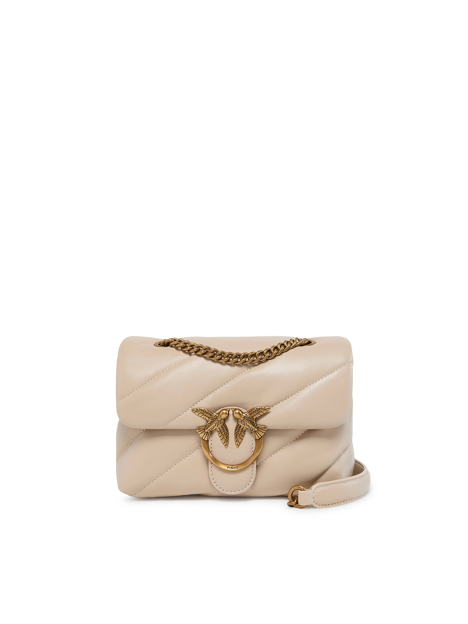 Borsa piccola a tracolla Love Bag Puff Maxi Quilt 100039 A0F2C50Q PINKO 