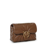 Mini borsa Love Bag Puff Butterfly a tracolla in nappa 100039 A1EXM37Q PINKO 