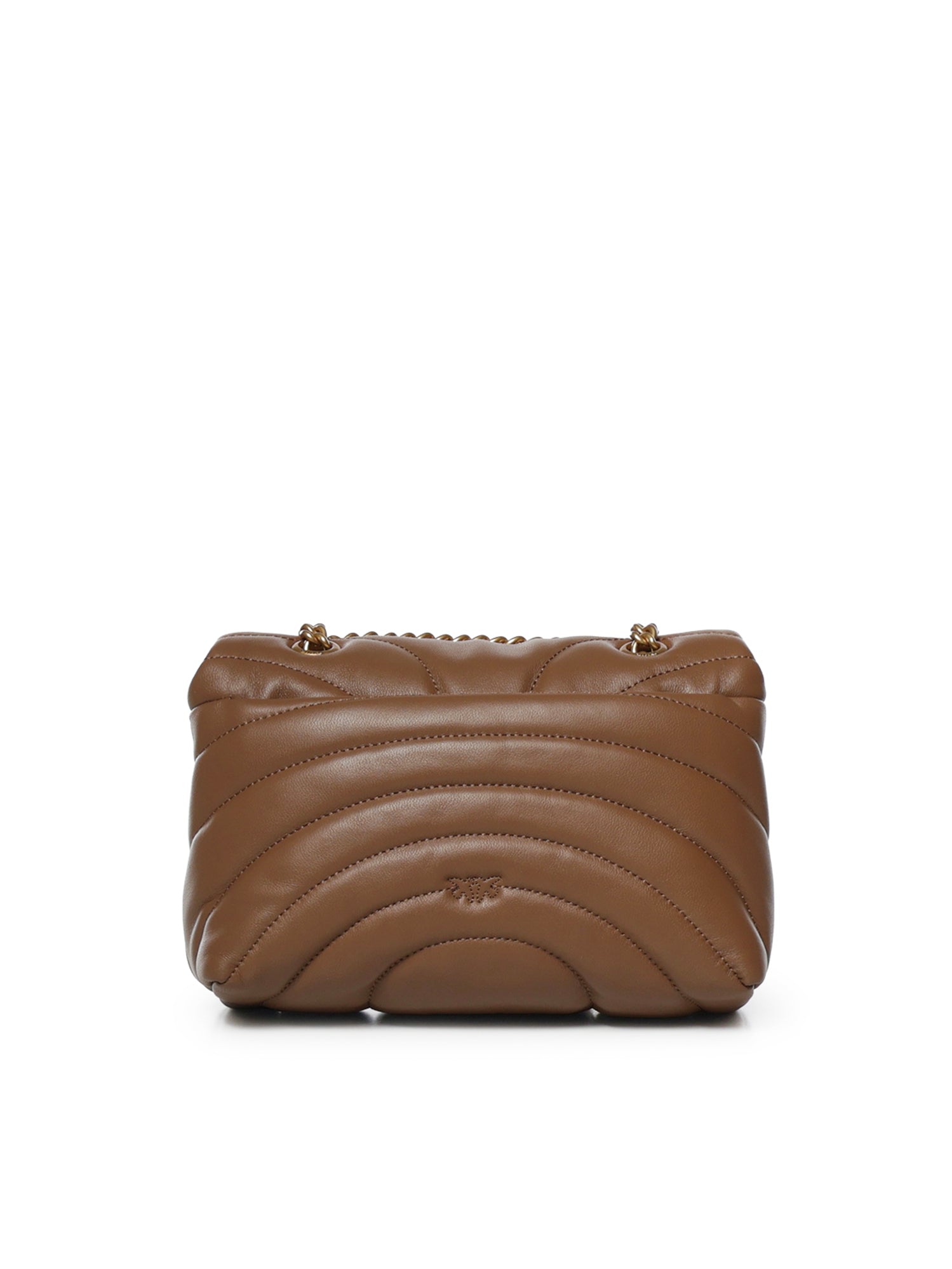 Mini borsa Love Bag Puff Butterfly a tracolla in nappa 100039 A1EXM37Q PINKO 