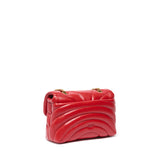 Mini borsa Love Bag Puff Butterfly a tracolla in nappa 100039 A1EXR59Q PINKO 