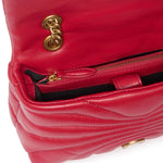 Mini borsa Love Bag Puff Butterfly a tracolla in nappa 100039 A1EXR59Q PINKO 
