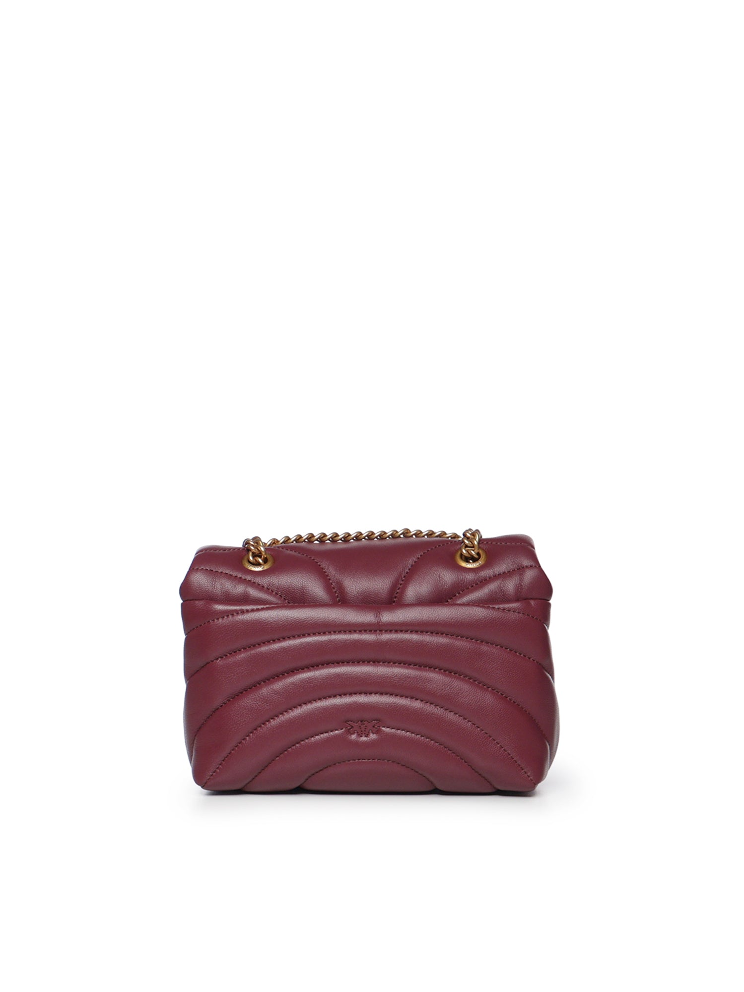 Mini borsa Love Bag Puff Butterfly a tracolla in nappa 100039 A1EXWW5Q PINKO 