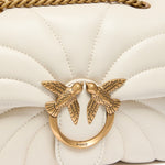 Mini borsa Love Bag Puff Butterfly a tracolla in nappa 100039 A1EXZ14Q PINKO 