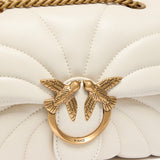 Mini borsa Love Bag Puff Butterfly a tracolla in nappa 100039 A1EXZ14Q PINKO 
