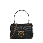 Mini borsa Love Bag Puff Butterfly a tracolla in nappa 100039 A1EXZ99Q PINKO 