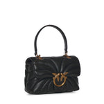 Mini borsa Love Bag Puff Butterfly a tracolla in nappa 100039 A1EXZ99Q PINKO 