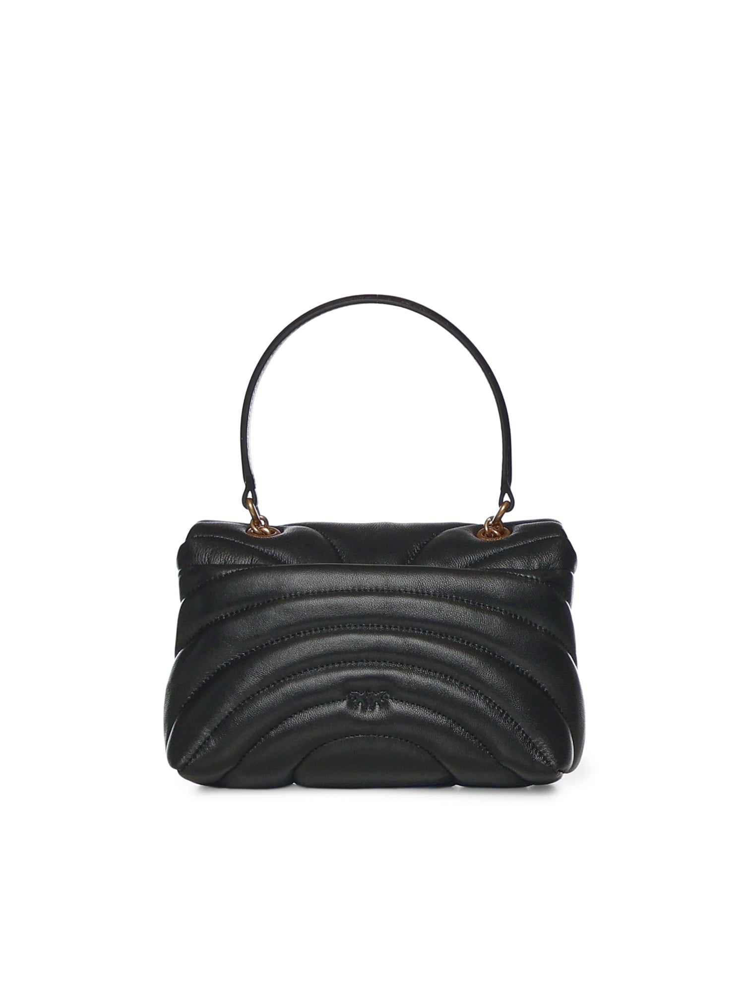 Mini borsa Love Bag Puff Butterfly a tracolla in nappa 100039 A1EXZ99Q PINKO 