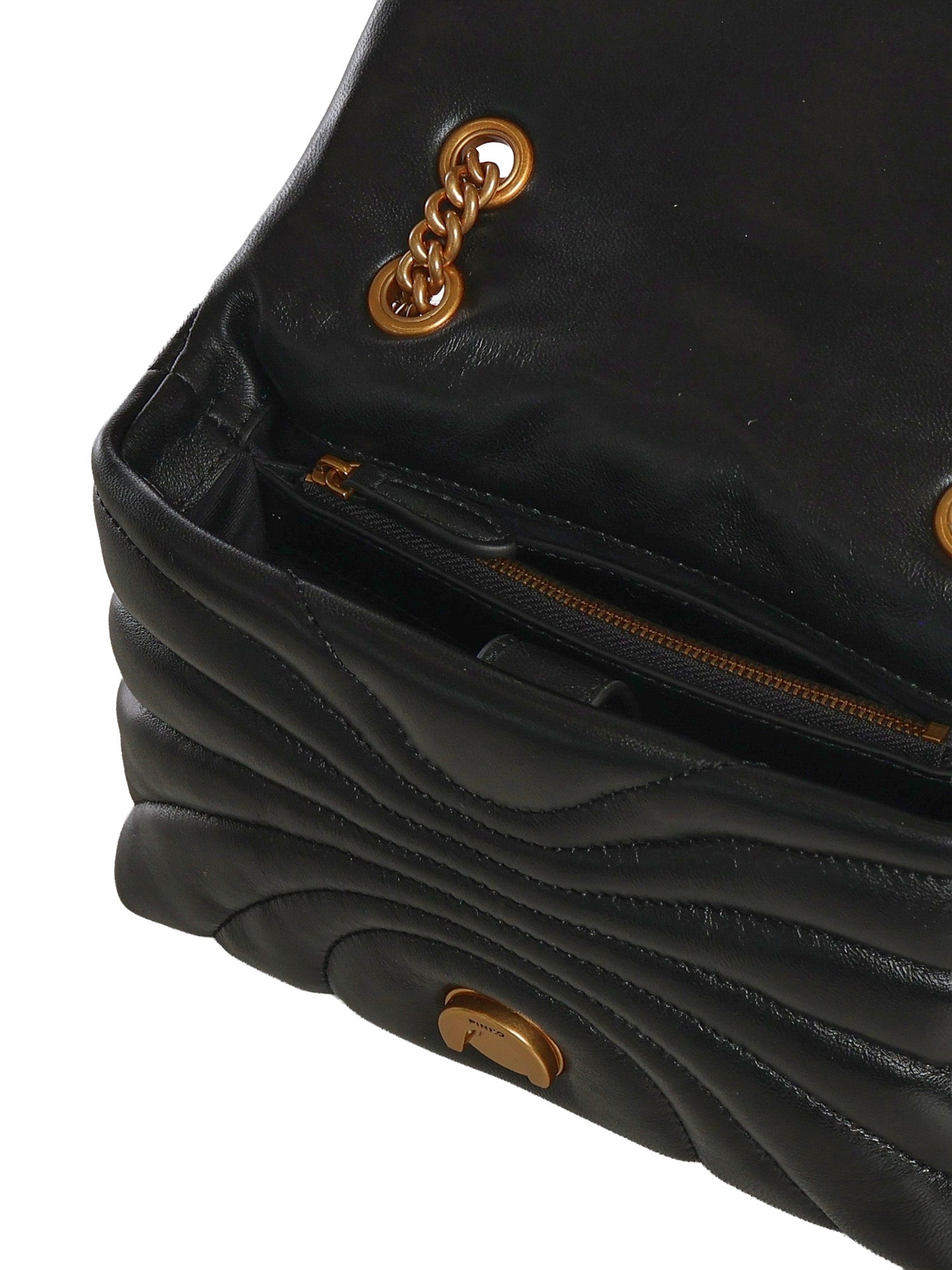 Mini borsa Love Bag Puff Butterfly a tracolla in nappa 100039 A1EXZ99Q PINKO 