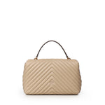 Borsa a mano media Lady Love Bag Puff in nappa chevron 100043 A0GKC50Q PINKO 
