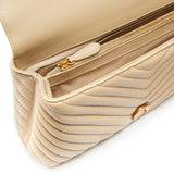 Borsa a mano media Lady Love Bag Puff in nappa chevron 100043 A0GKC50Q PINKO 