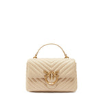 Borsa piccola a mano Lady Love Bag Puff Chevron 100044 A0GKC50Q PINKO 