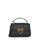 Borsa piccola a mano Lady Love Bag Puff Chevron 100044 A0GKZ99Q PINKO 