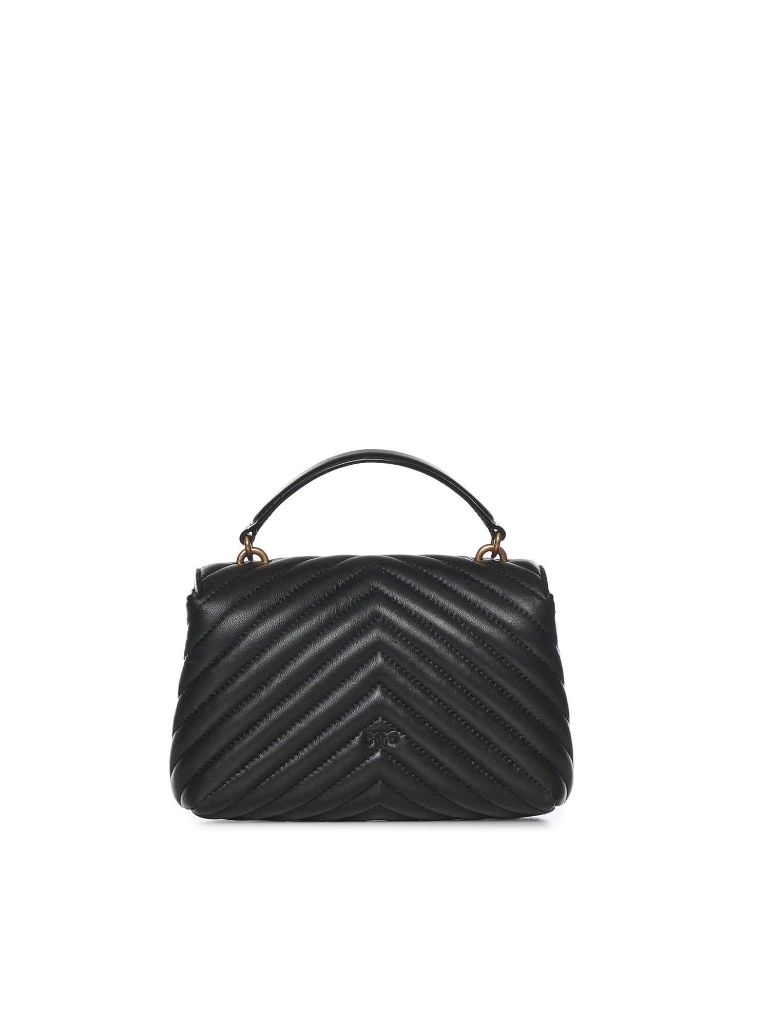 Borsa piccola a mano Lady Love Bag Puff Chevron 100044 A0GKZ99Q PINKO 