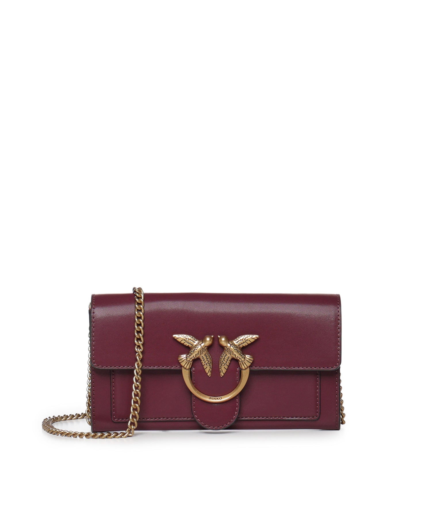 Portafoglio Love Bag Simply in pelle 100062 A0F1WW5Q PINKO 