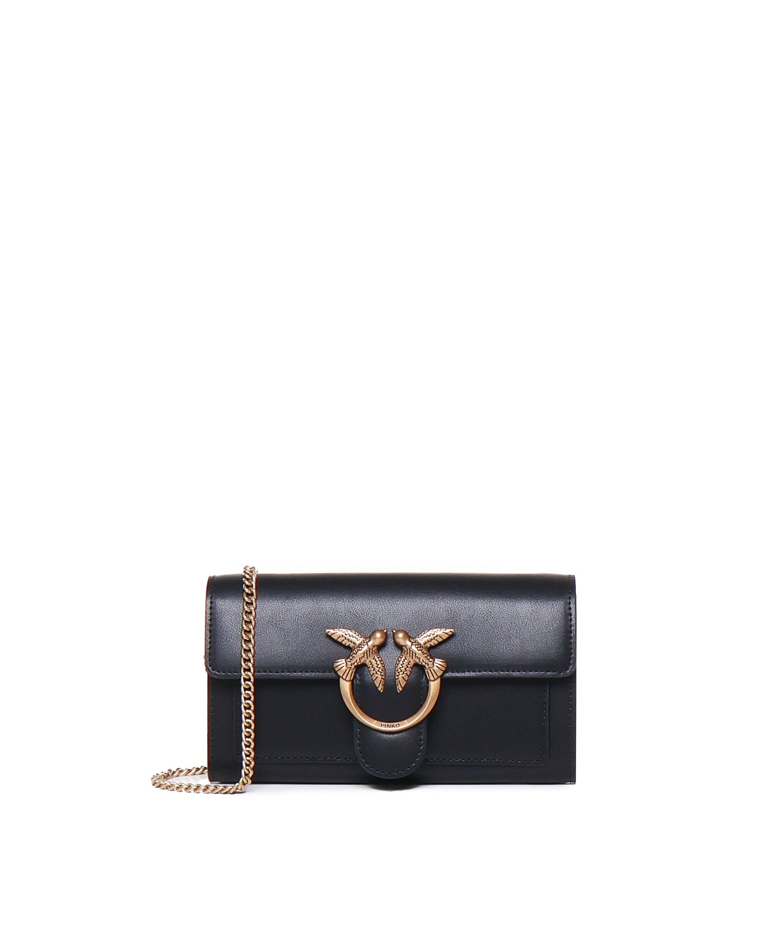 Portafoglio Love Bag Simply in pelle 100062 A0F1Z99Q PINKO 