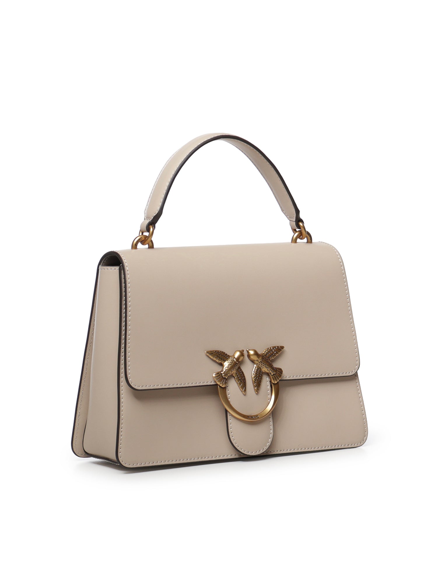 Borsa media a mano Love Bag Top Handle in pelle 100066 A0F1C50Q PINKO 
