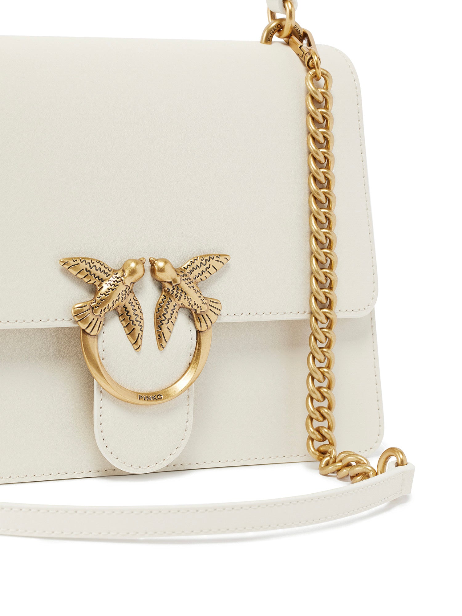 Borsa media a mano Love Bag Top Handle in pelle 100066 A0F1Z14Q PINKO 