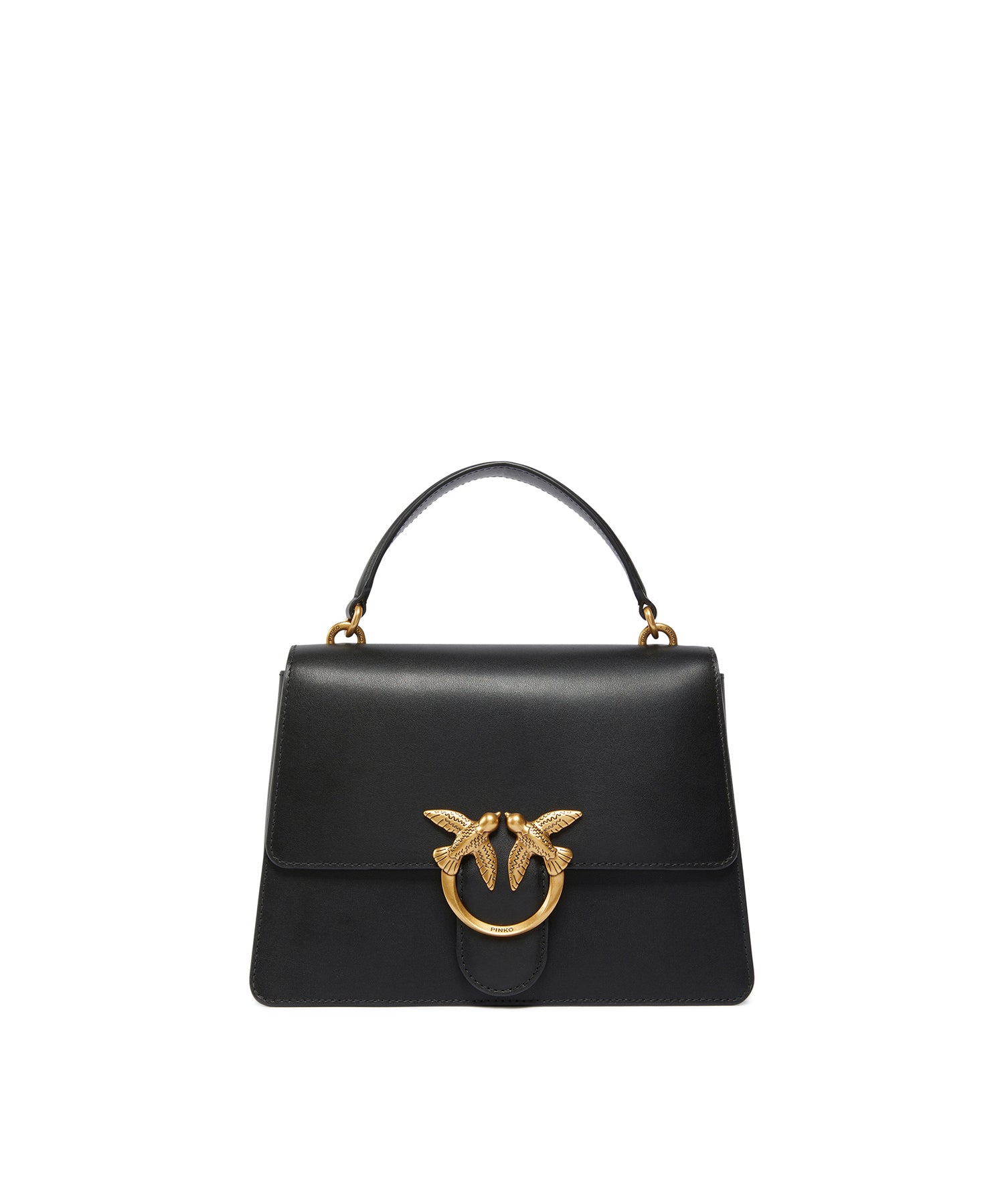 Borsa media a mano Love Bag Top Handle in pelle 100066 A0F1Z99Q PINKO 