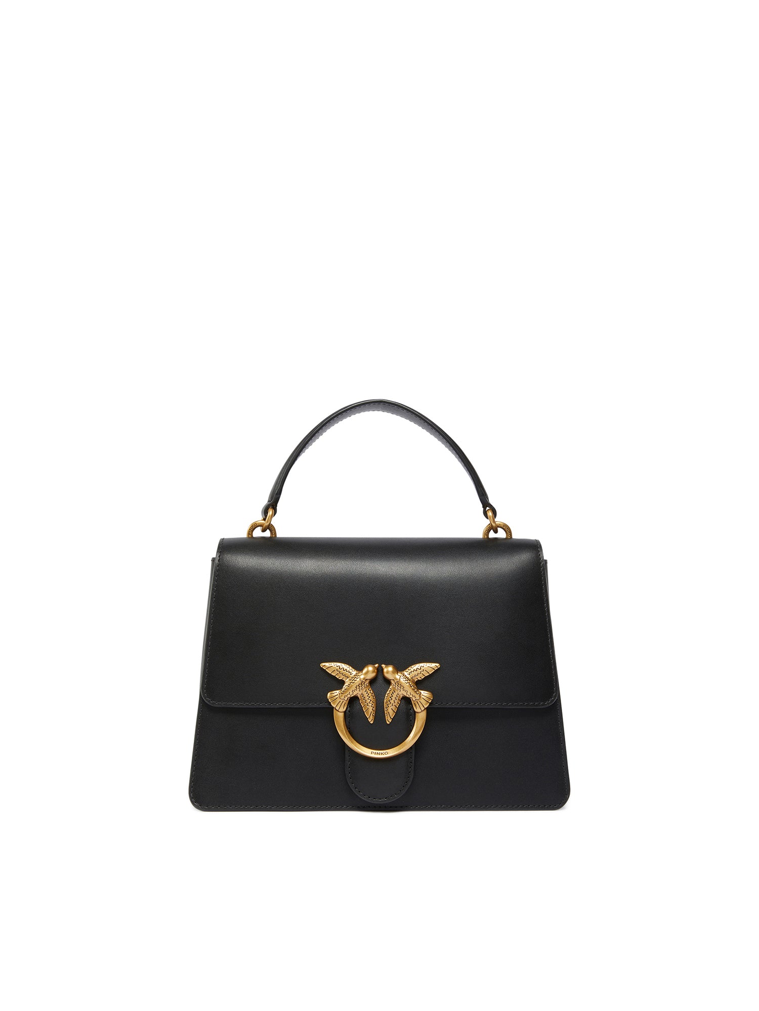 Borsa media a mano Love Bag Top Handle in pelle 100066 A0F1Z99Q PINKO 