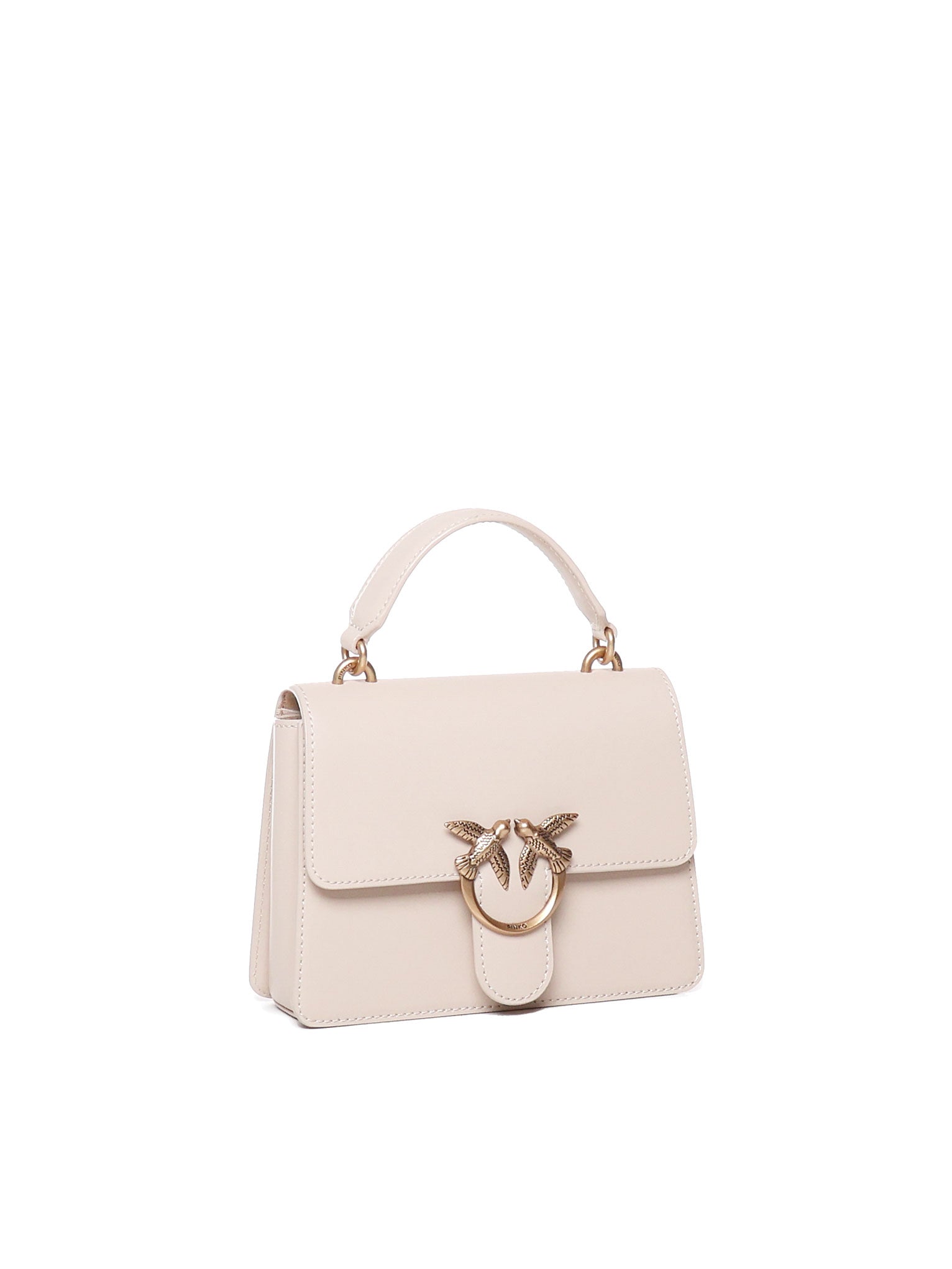 Borsa mini a mano Love Bag Top Handle in pelle 100071 A0F1C50Q PINKO 