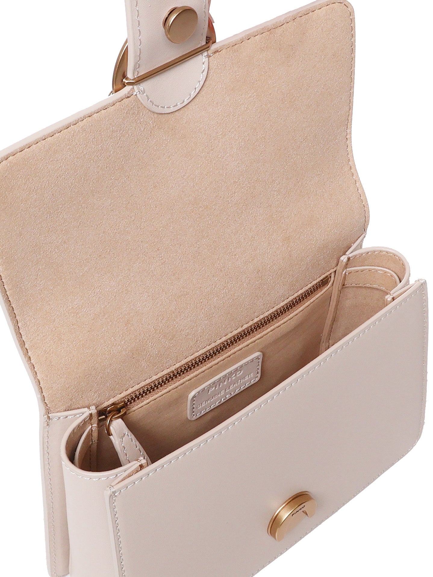 Borsa mini a mano Love Bag Top Handle in pelle 100071 A0F1C50Q PINKO 