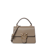 Borsa mini a mano Love Bag Top Handle in pelle 100071 A0F1I49Q PINKO 