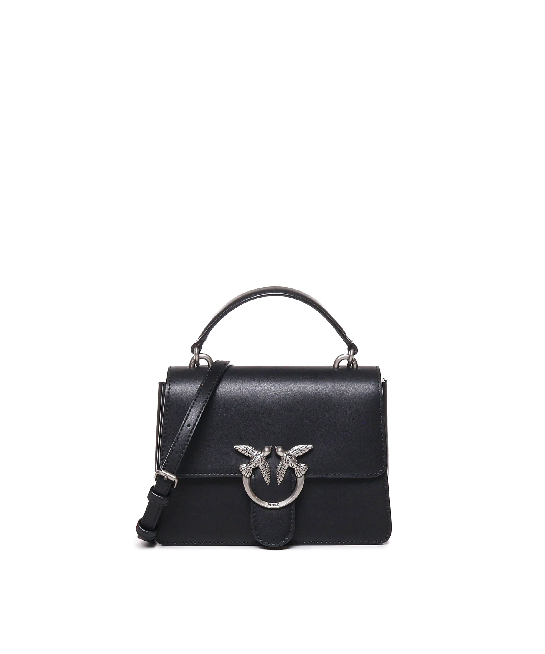Borsa mini a mano Love Bag Top Handle in pelle 100071 A0F1Z99O PINKO 