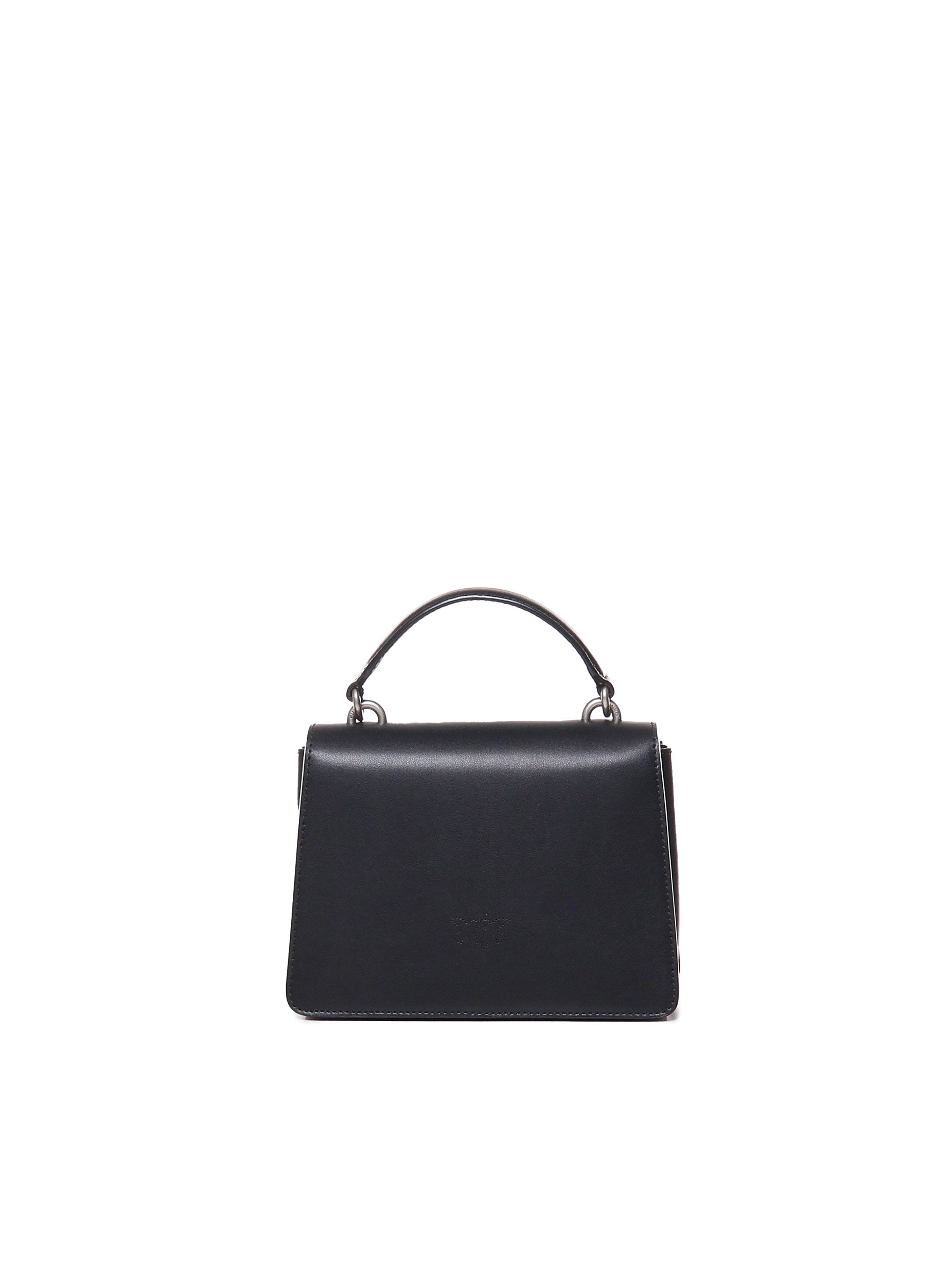 Borsa mini a mano Love Bag Top Handle in pelle 100071 A0F1Z99O PINKO 