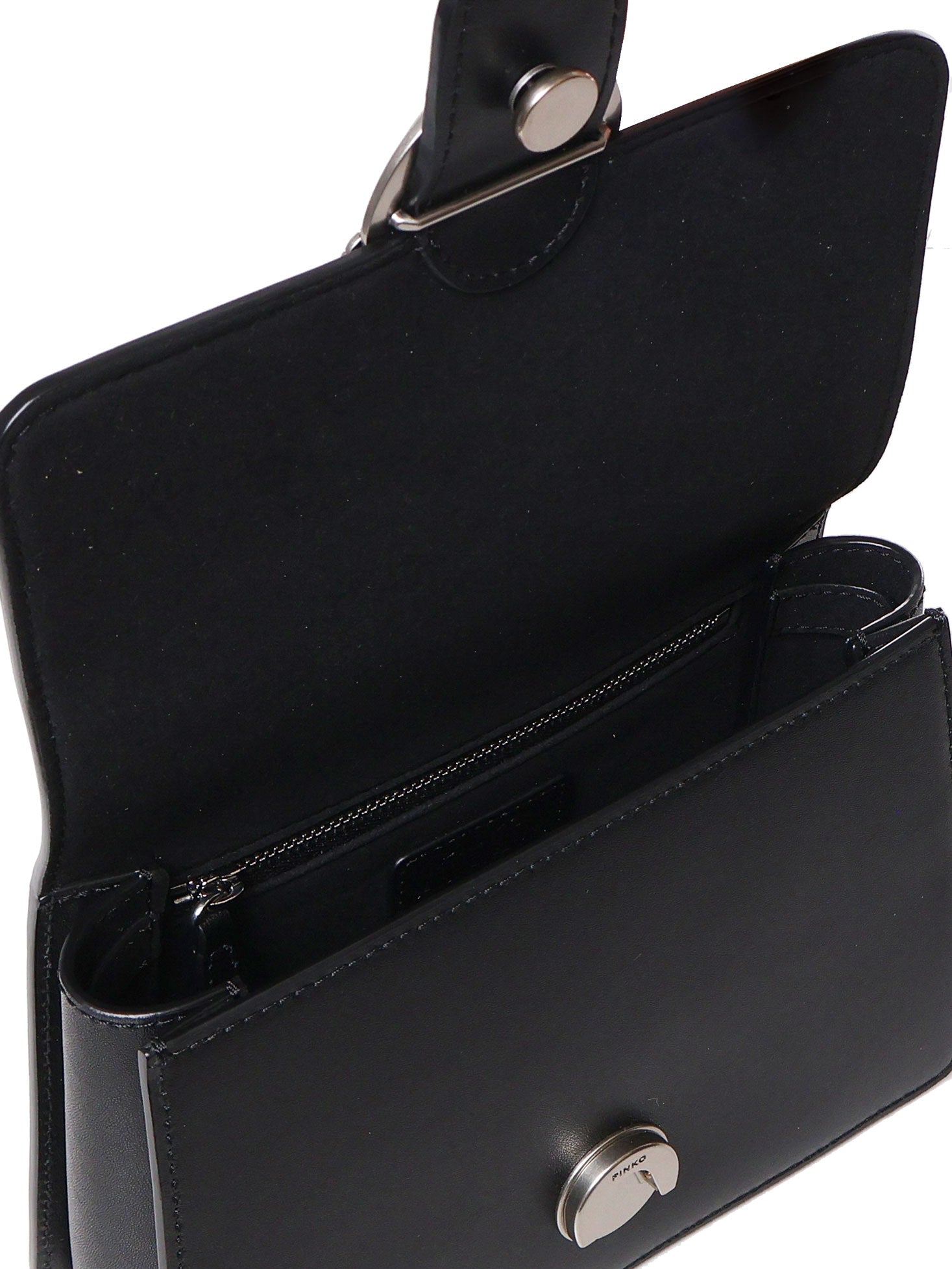 Borsa mini a mano Love Bag Top Handle in pelle 100071 A0F1Z99O PINKO 