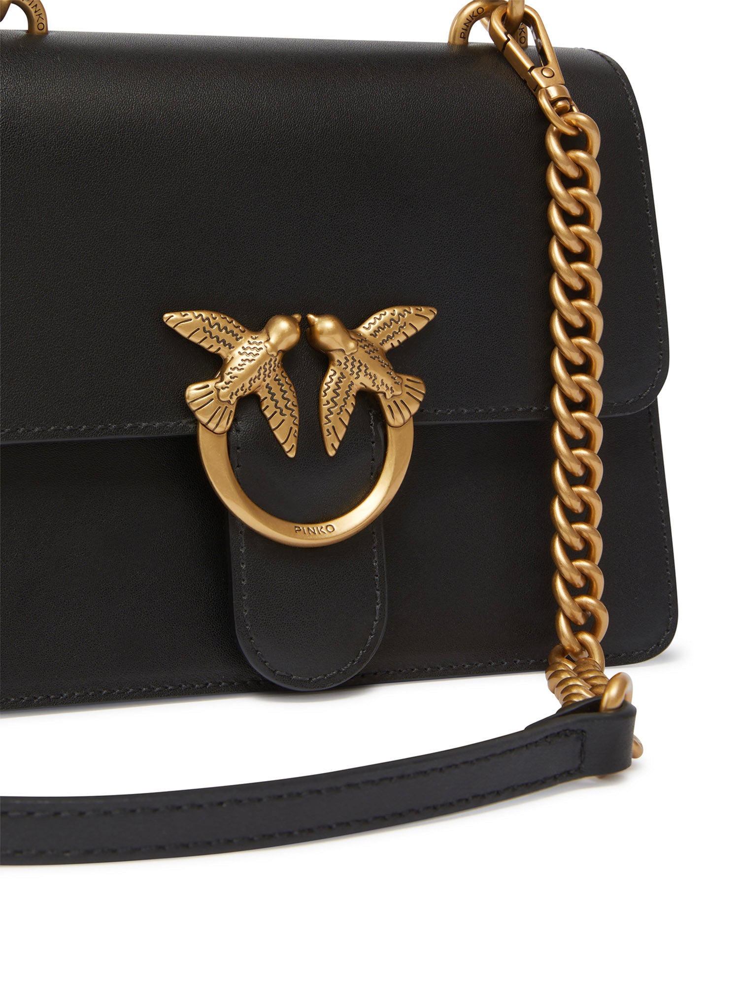 Borsa mini a mano Love Bag Top Handle in pelle 100071 A0F1Z99Q PINKO 