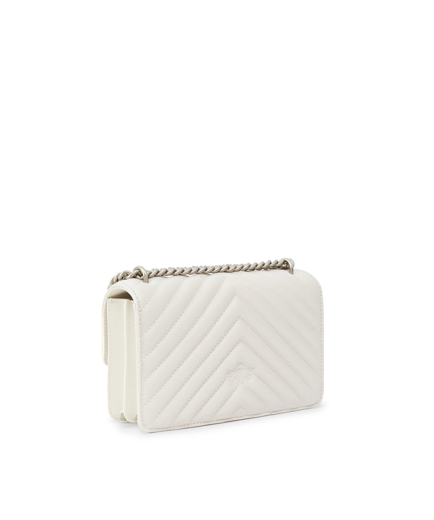 Borsa piccola a tracolla Love Bag One Chevron 100074 A0GKZ14O PINKO 