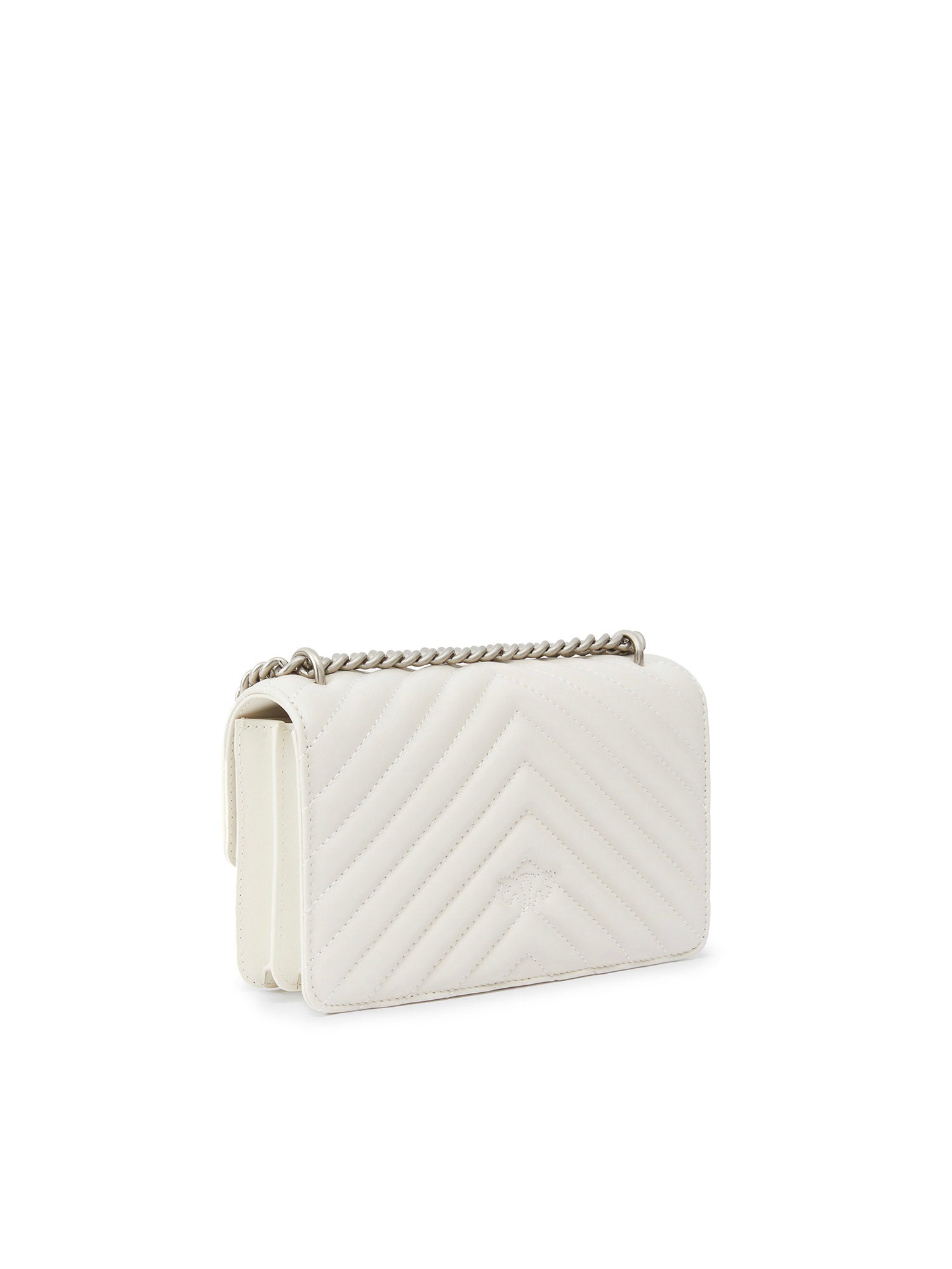 Borsa piccola a tracolla Love Bag One Chevron 100074 A0GKZ14O PINKO 