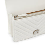 Borsa piccola a tracolla Love Bag One Chevron 100074 A0GKZ14O PINKO 
