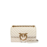 Borsa piccola a tracolla Love Bag One Chevron 100074 A0GKZ14Q PINKO 