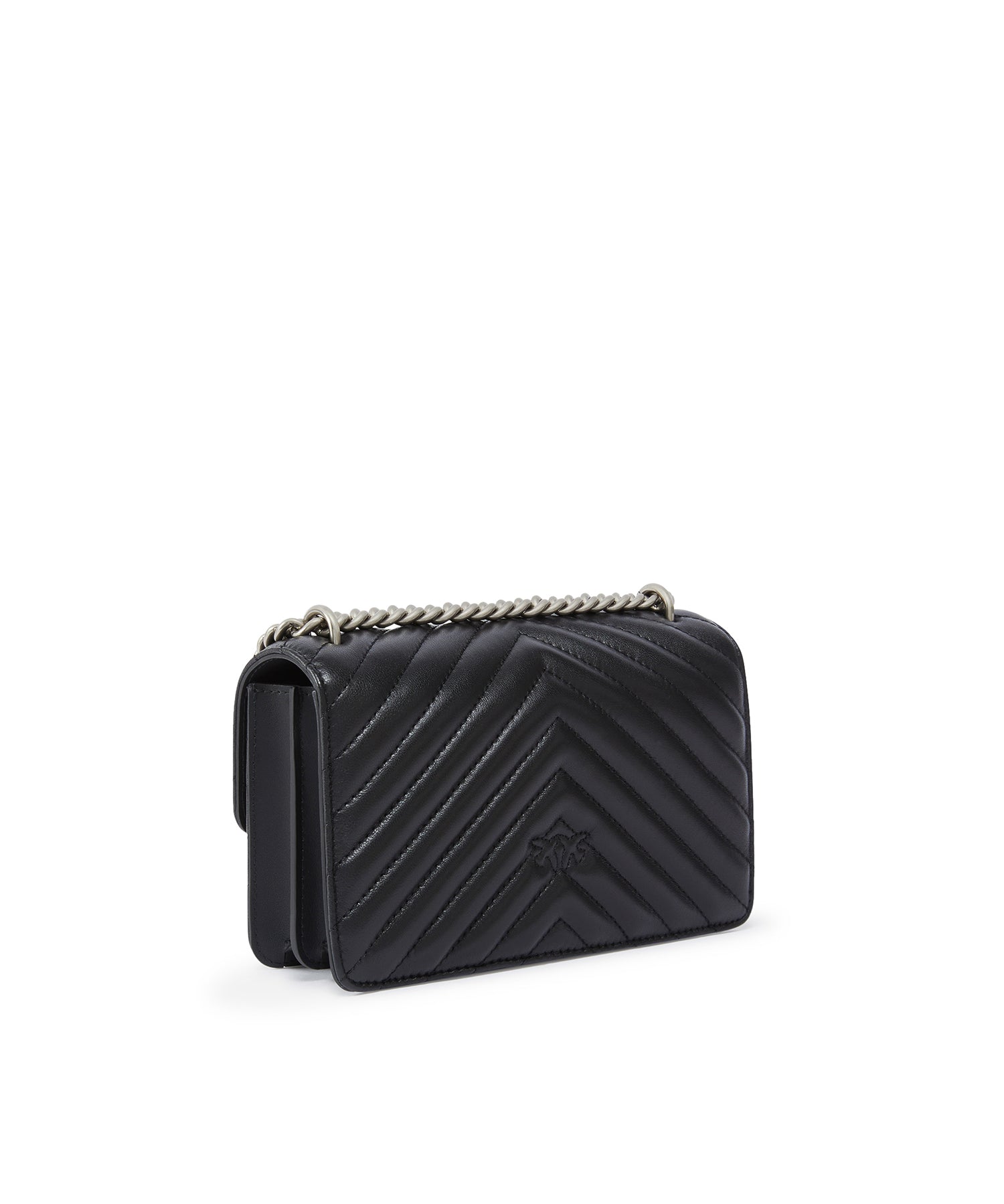 Borsa piccola a tracolla Love Bag One Chevron 100074 A0GKZ99O PINKO 