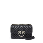 Borsa piccola a tracolla Love Bag One Chevron 100074 A0GKZ99O PINKO 