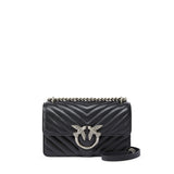 Borsa piccola a tracolla Love Bag One Chevron 100074 A0GKZ99O PINKO 
